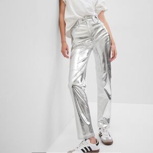 gap | silver pants
